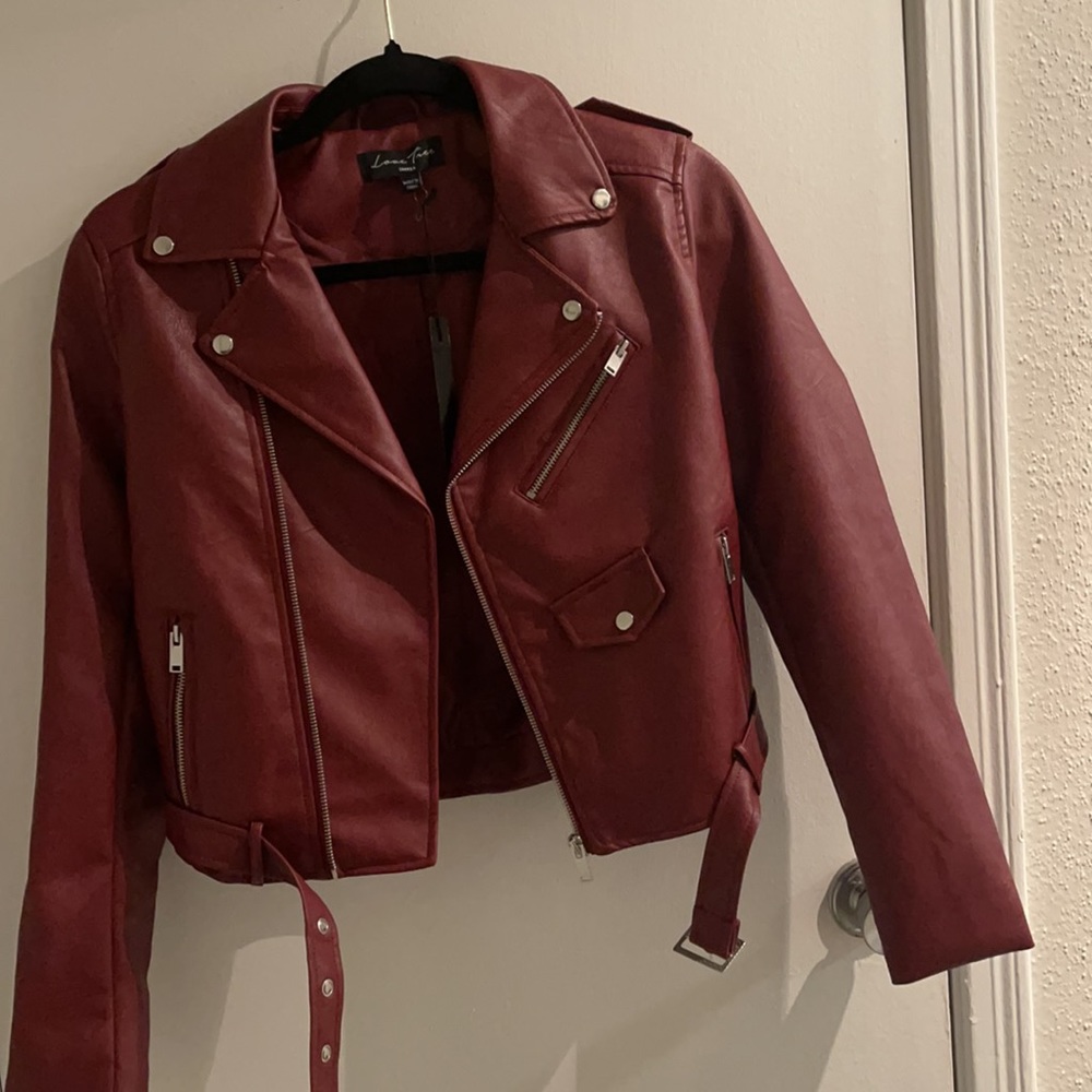 Red Bomber Jacket - Picture 7 of 7